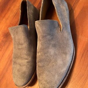 Frye Men's Suede Loafers - Gray
